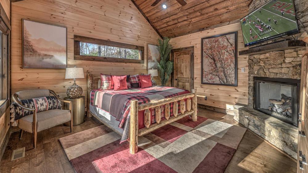 Luxe Mountain Retreat Villa Blue Ridge Exterior photo