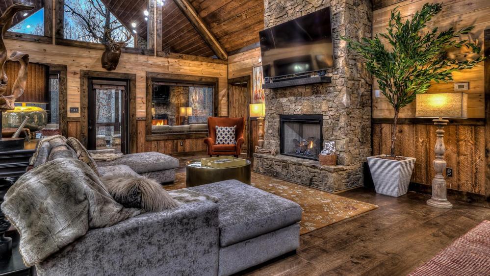 Luxe Mountain Retreat Villa Blue Ridge Exterior photo