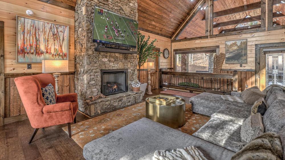 Luxe Mountain Retreat Villa Blue Ridge Exterior photo